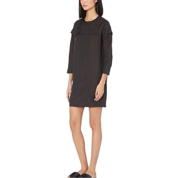 NWOT BLDWN Women's Annika Long Sleeves Button Cuff Mini DressSize L reg $189 - Picture 6 of 11